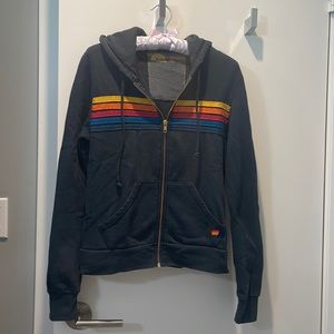 Aviator Nation XS 5-Stripe Hoodie